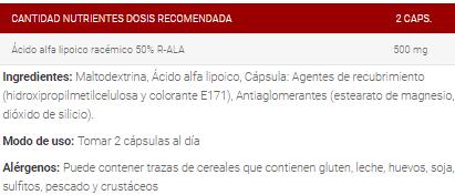 R-ala - 60 caps de BIG 3/4