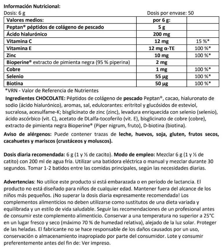 Colágeno Marino Peptan - 300g Chocolate Amix Nutrition 3/4