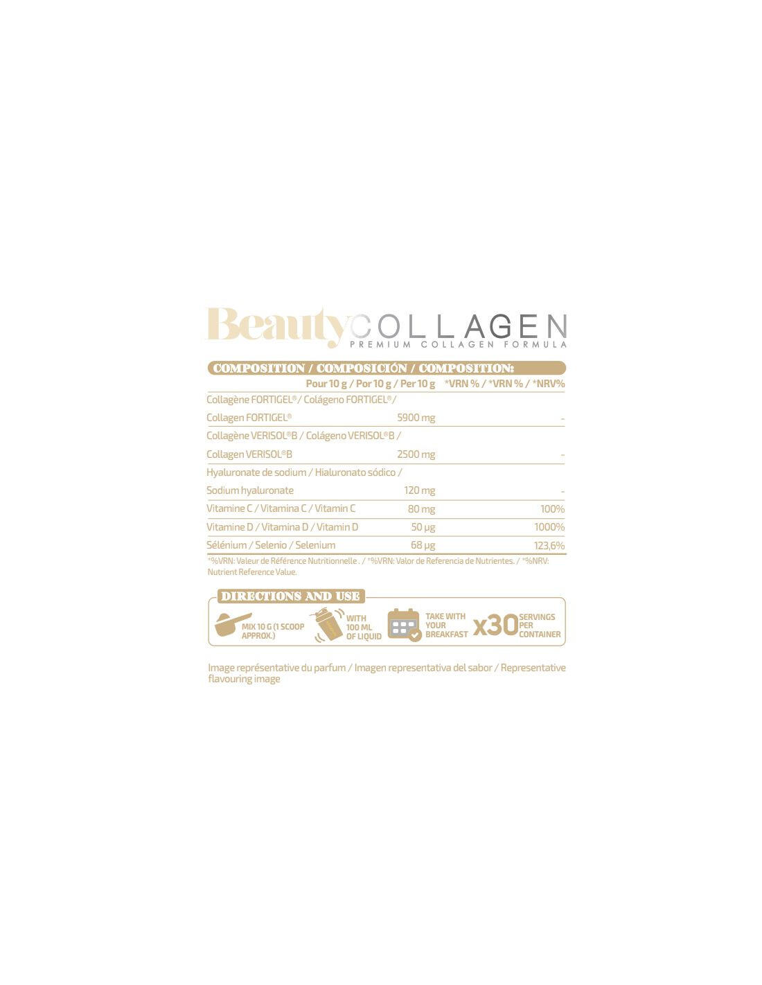 Beauty Collagen - 300 g Cioccolato Bianco IO.Genix 2/3