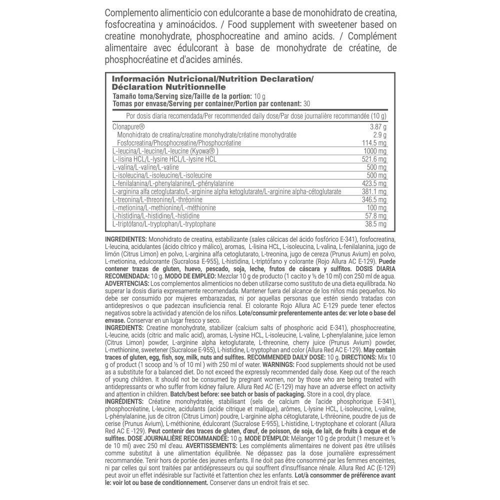 ClonaMaster (Creatine and Master Amino) - 300g Sucette de MASmusculo 4/5