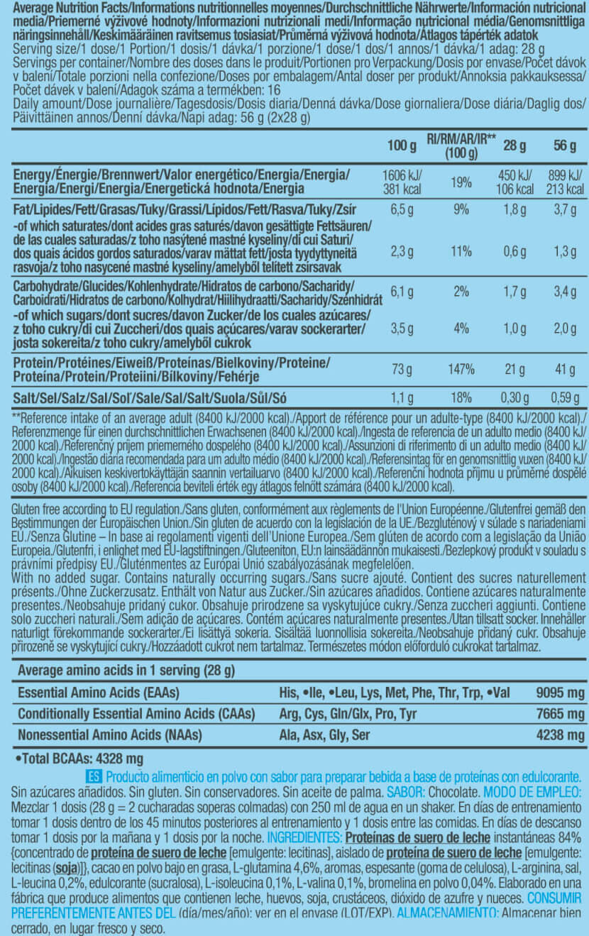 Whey concentrée - 100% Pure Whey - Chocolat 5/6