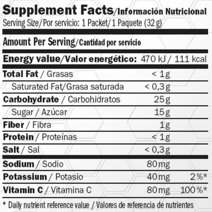 Rocks Energy Gel sin Cafeina - 32g Limon Amix Nutrition 4/5