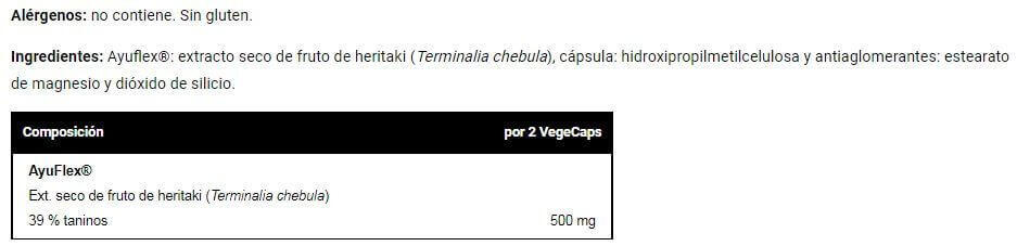 AyuFlex - 60 Cápsulas vegetales VitoBest 2/3