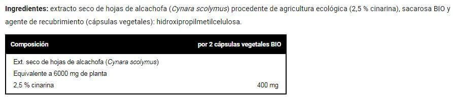 Organic artichoke - 45 capsules de VitoBest 3/4