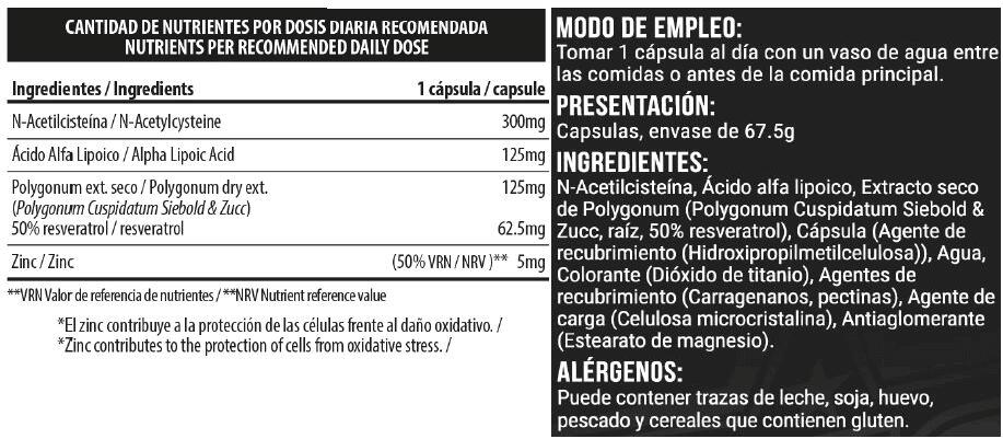Real anti-ox - 90 capsules de BIG 3/4