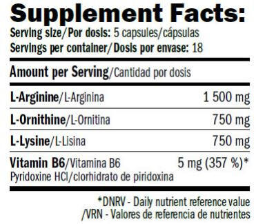 GH Stim Amino Complex - 90 Cápsulas Amix Nutrition 2/3