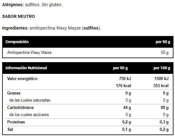 Vitobest Amylopectin 2 Kg - Hidratos De Carbono Rápidos Aportan Energía 3/4