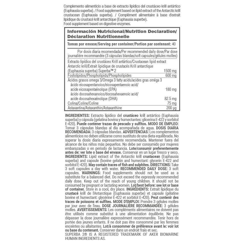 Krill oil - 120 softgels de MASmusculo 4/5