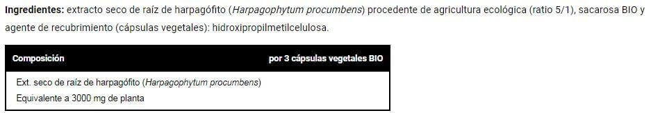 Harpagophyte Bio - 45 plantaardige capsules VitoBest 3/4