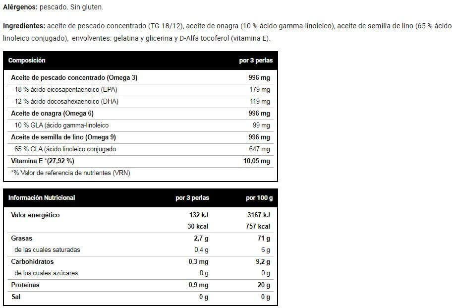 Vitobest Super Omega 3-6-9 90 Perlas 3/4
