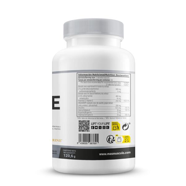 Immune Advanced - 60 capsule vegetali MASmusculo 3/6