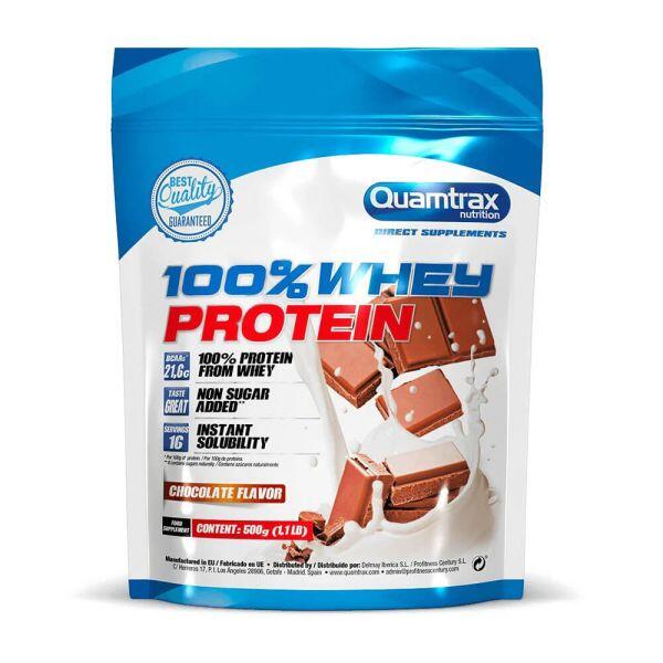 Proteine ​​del siero del latte al 100% - 500 g Vaniglia con cannella Quamtrax 7/7