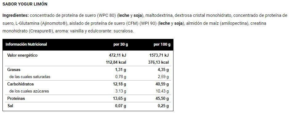 Whey matrix 50/50 - 2kg Yaourt Citron de VitoBest 4/5