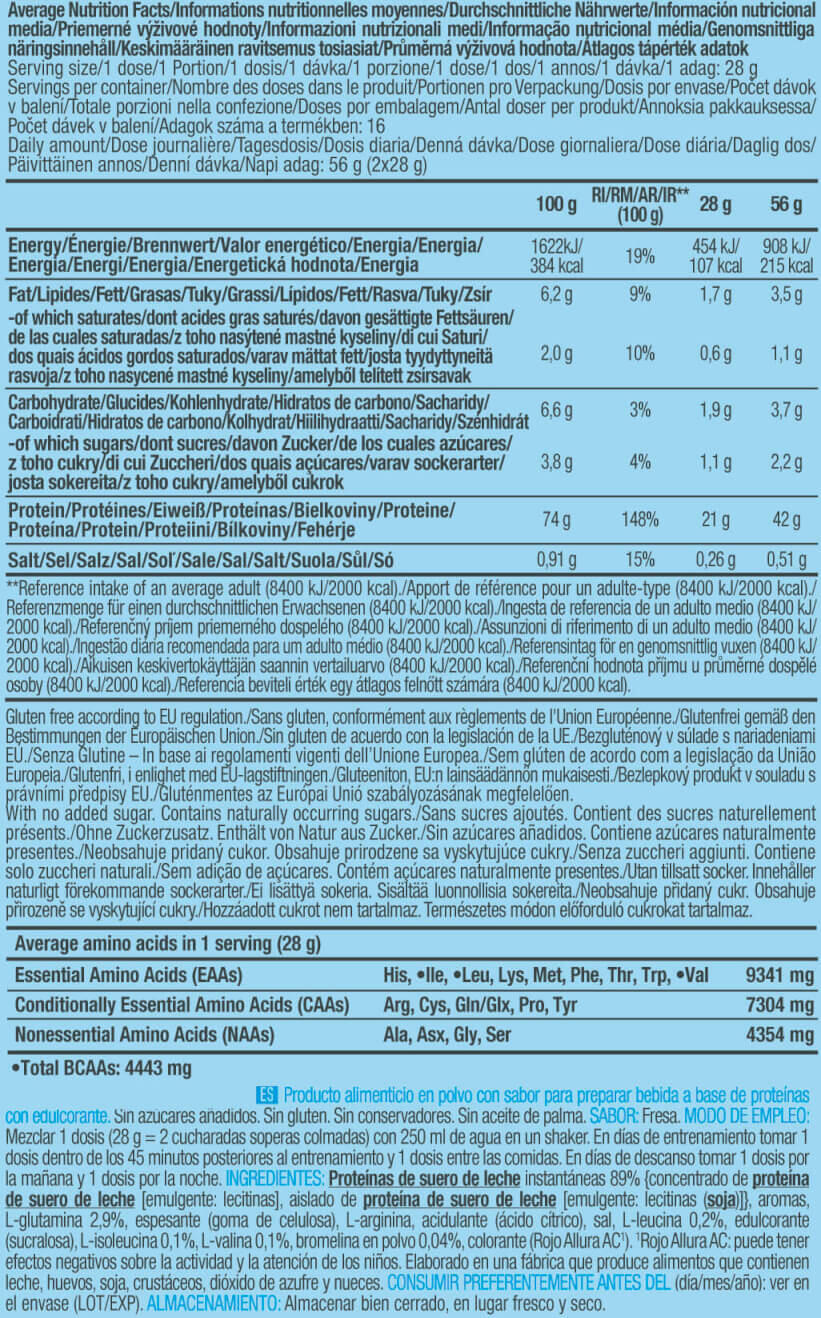 BioTechUSA 100% Pure Whey 454 gr 5/6