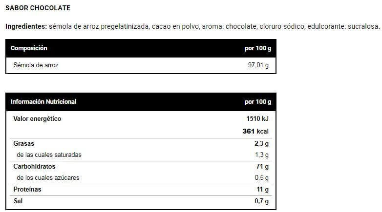 Rice cream - 600g Chocolat de VitoBest 4/5