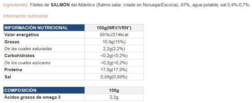 Norwegian salmon - 160g de Quamtrax 3/3