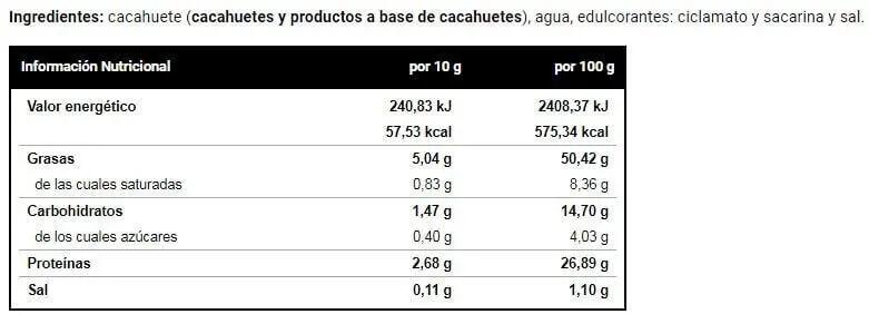 Crema de Cacahuete Torreblanca - 1kg VitoBest 3/4