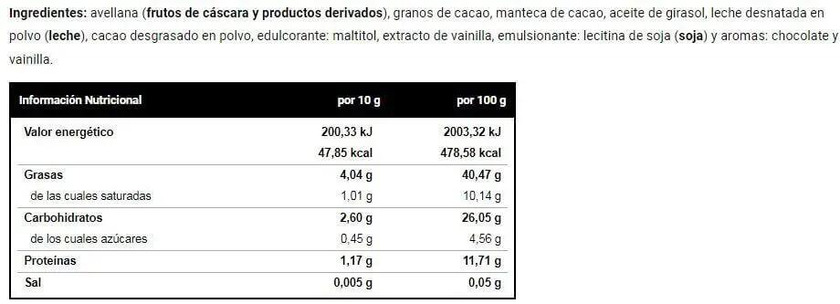 Crema de Chocolate Torreblanca - 300g VitoBest 3/4