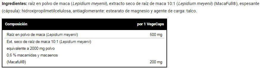 Maca Andina 2500 60 Caps 5/6