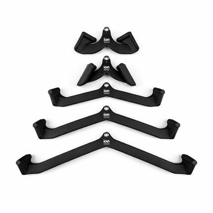 Set mit 5 technischen Griffen für Kabelzug 15 kg rutschfest