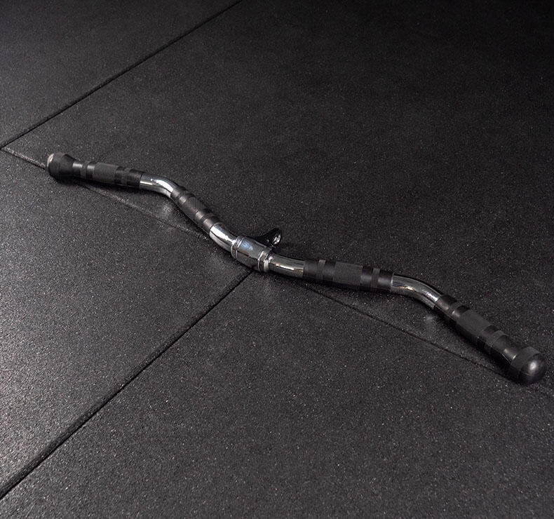 Barre Courbée Rotative 92 cm 25 mm pour poulie et traction 3/3