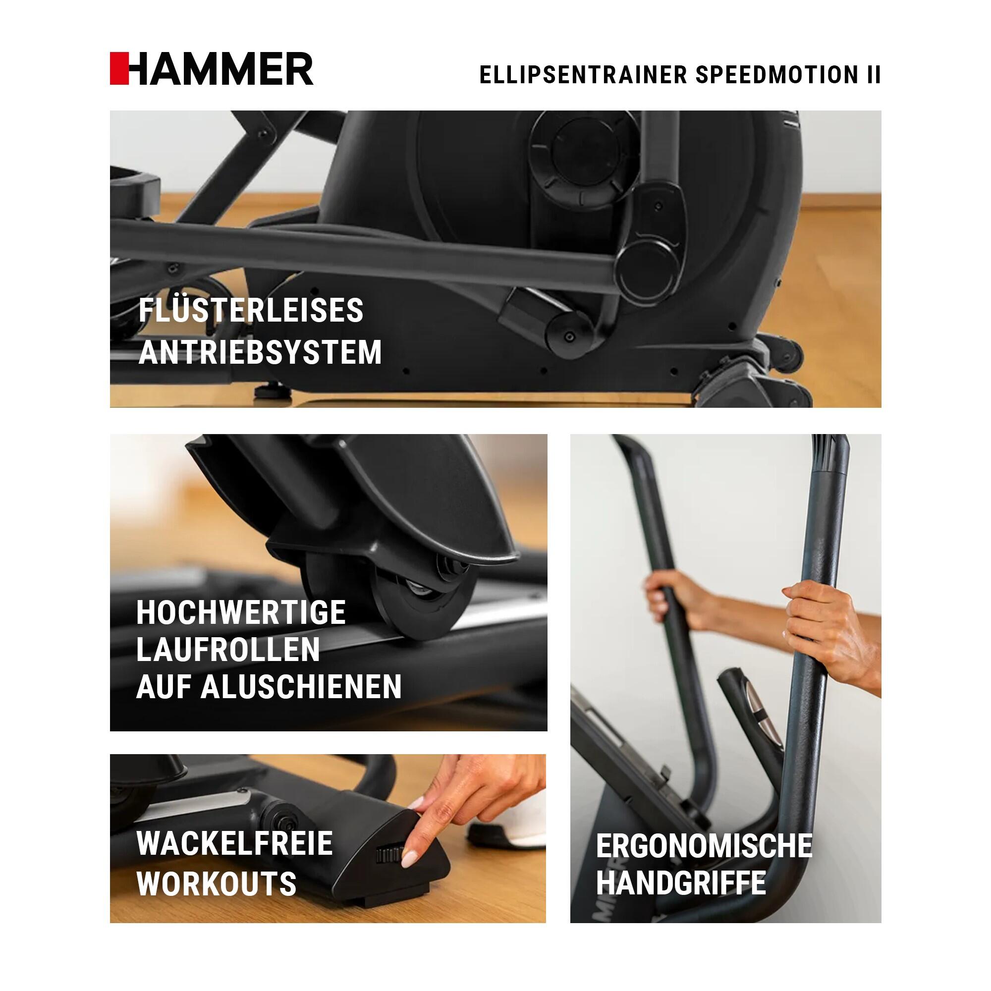Ellipsentrainer SpeedMotion II 6/8