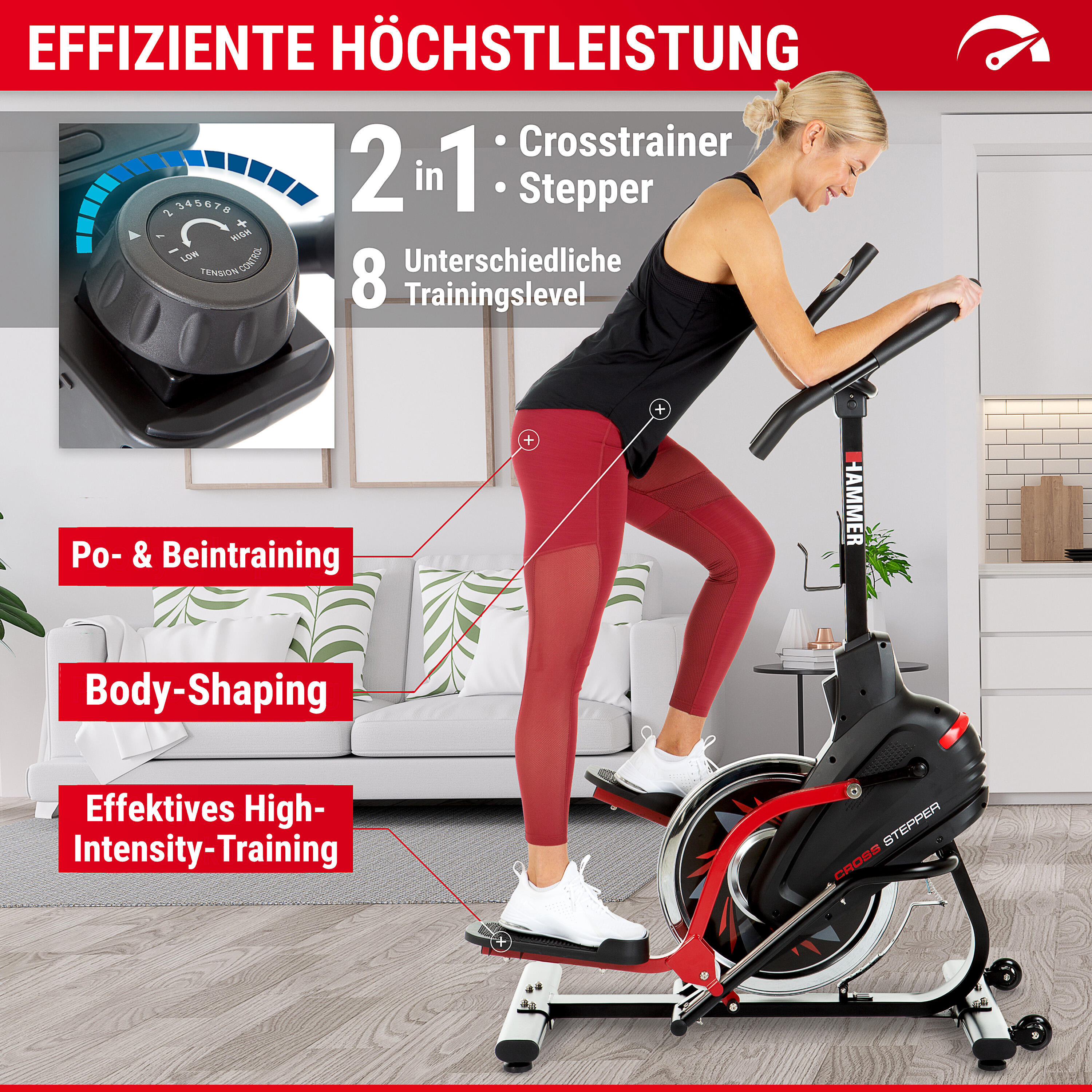 Stepper HAMMER Cross 2/7