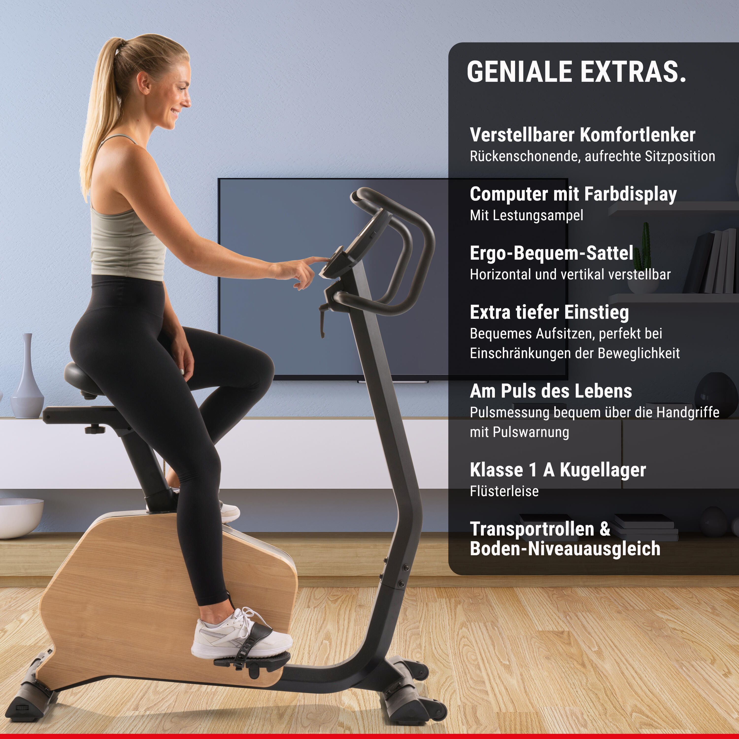 Bicicleta estática Cardiopace 5.0 Norsk Hammer envío, montaje y puesta en marcha 2/8