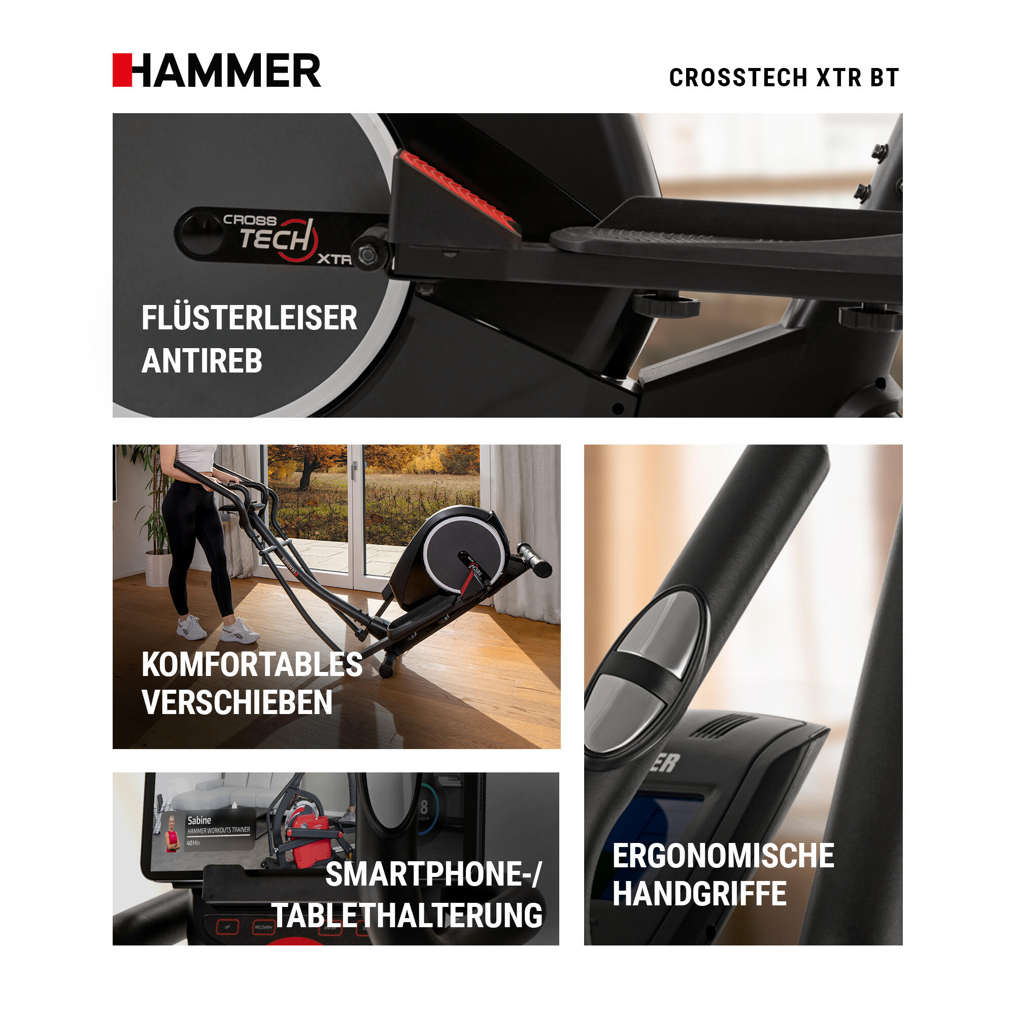 Crosstech XTR BT Glute Shaper con Zwift y Kinomap 6/7