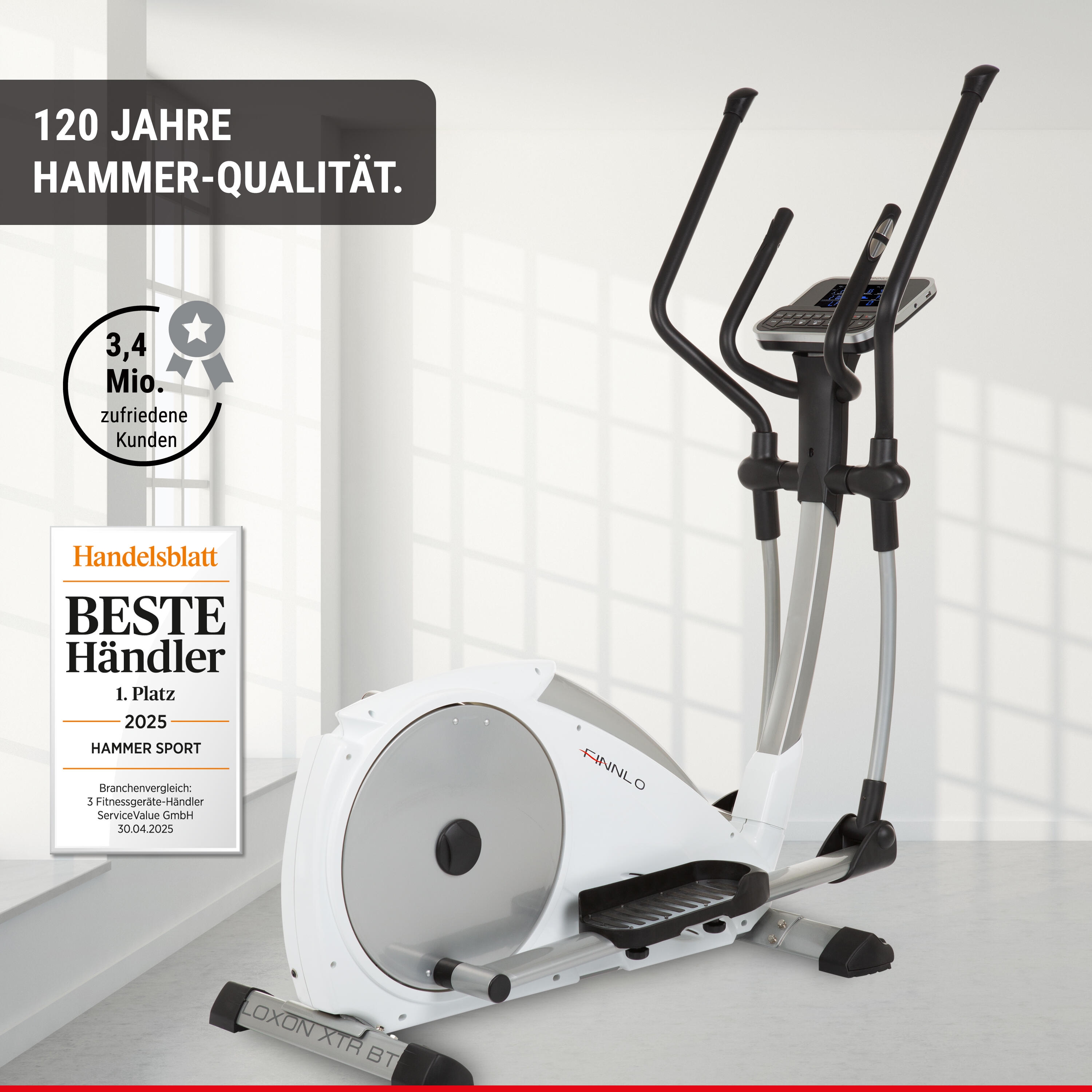 Elíptica Loxon XTR III Hammer con envío, montaje y puesta en marcha incluido 7/7
