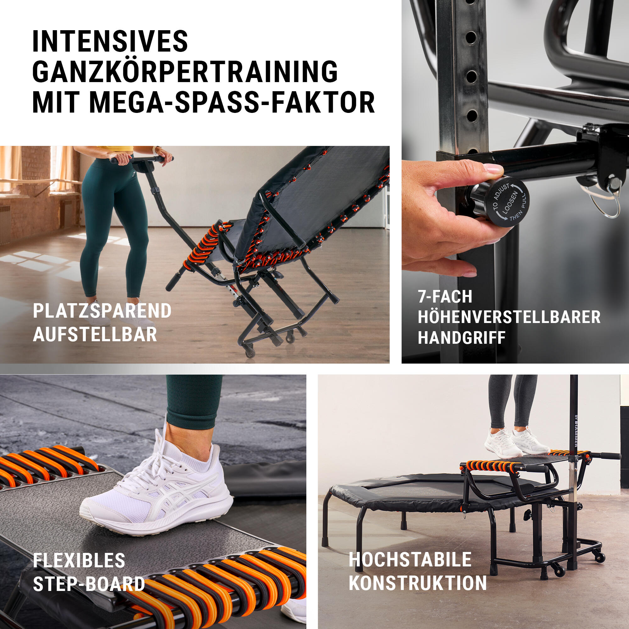 Fitness-Trampolin JumpStep 4/9