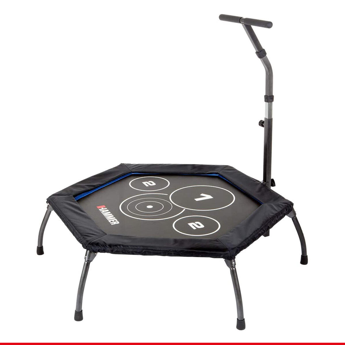 HAMMER Trampolína s madlem HAMMER Fitness Cross Jump