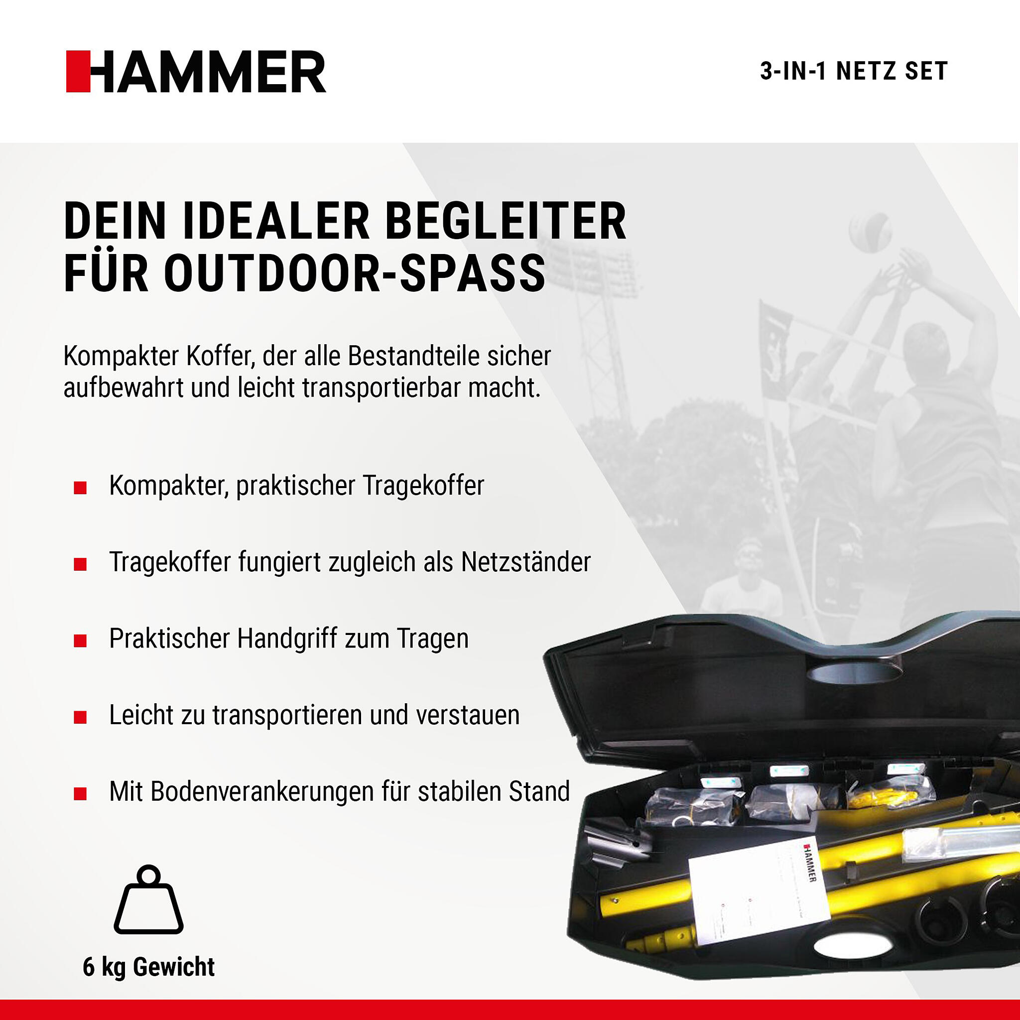 Filete 3 en 1 Hammer 6/7