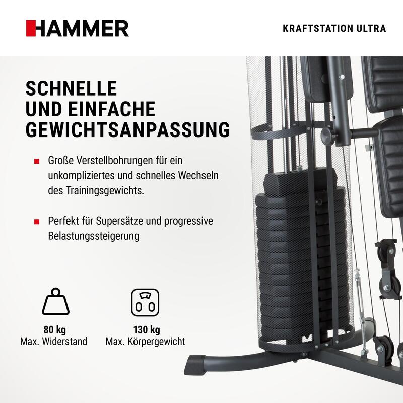 Aparat fitness multifunctional Hammer Ultra