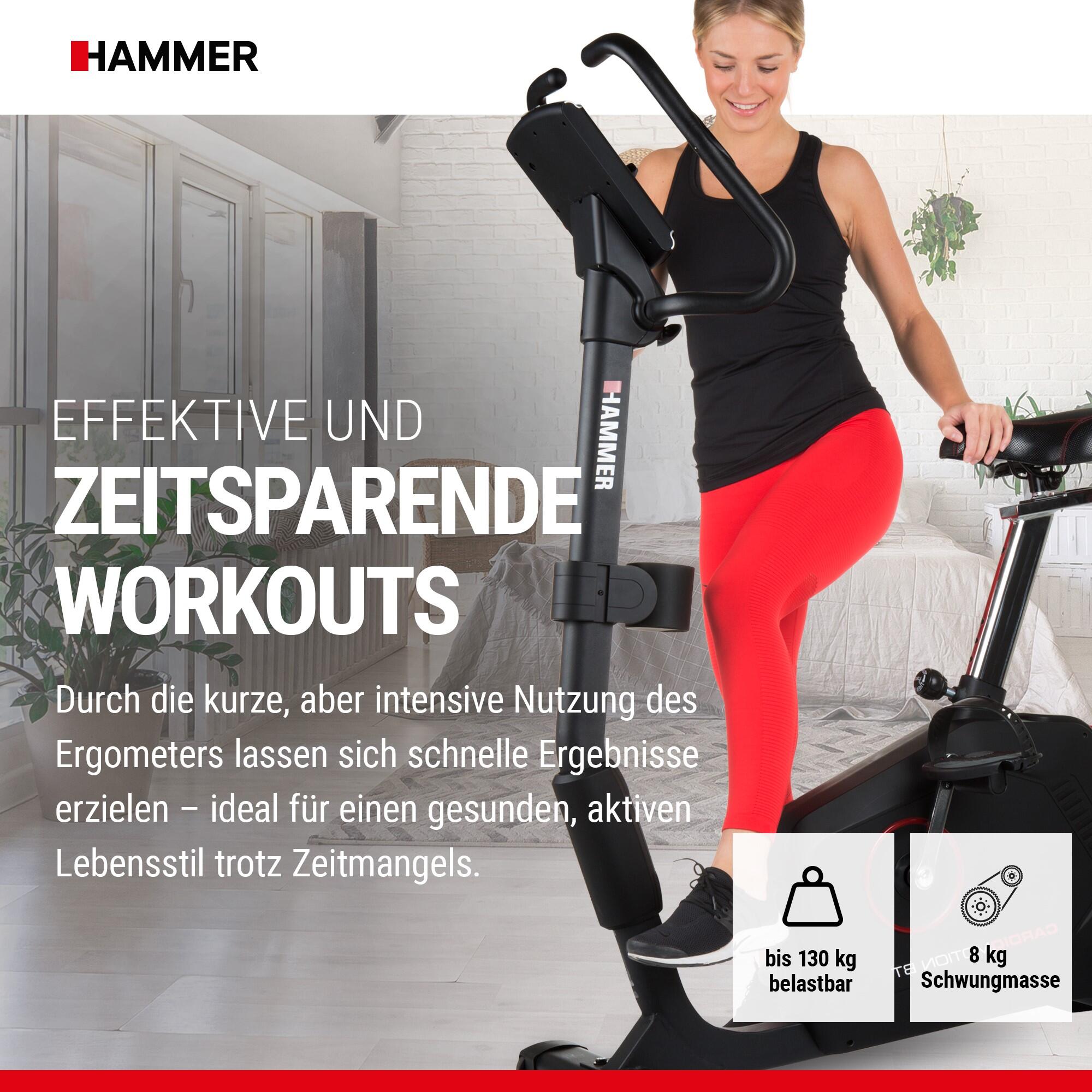 Bicicleta estática CARDIO MOTION BT Hammer envío, montaje y puesta en marcha 7/7