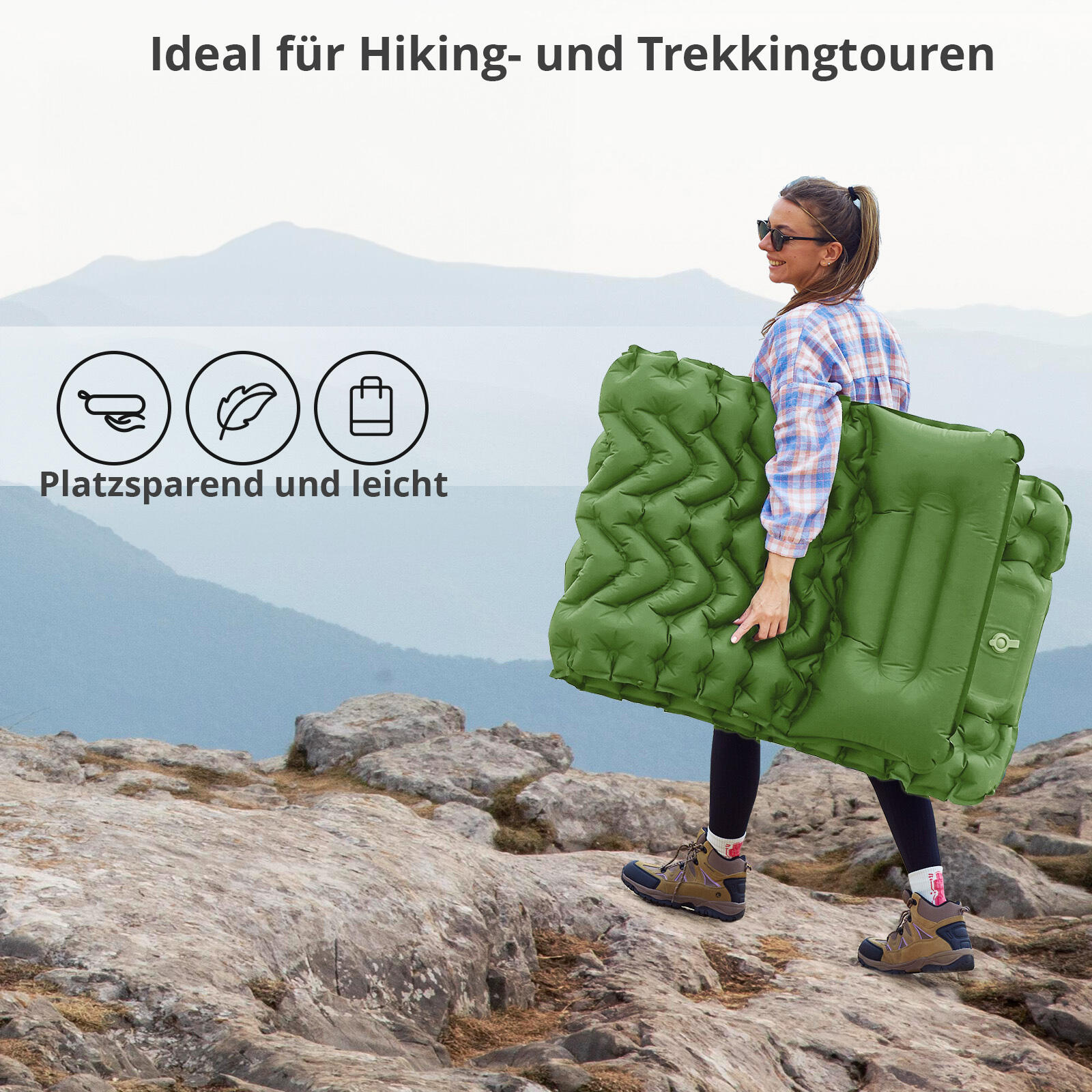 Matelas de trekking Wildwood Matelas thermique de camping Léger 0,9 kg 7/7