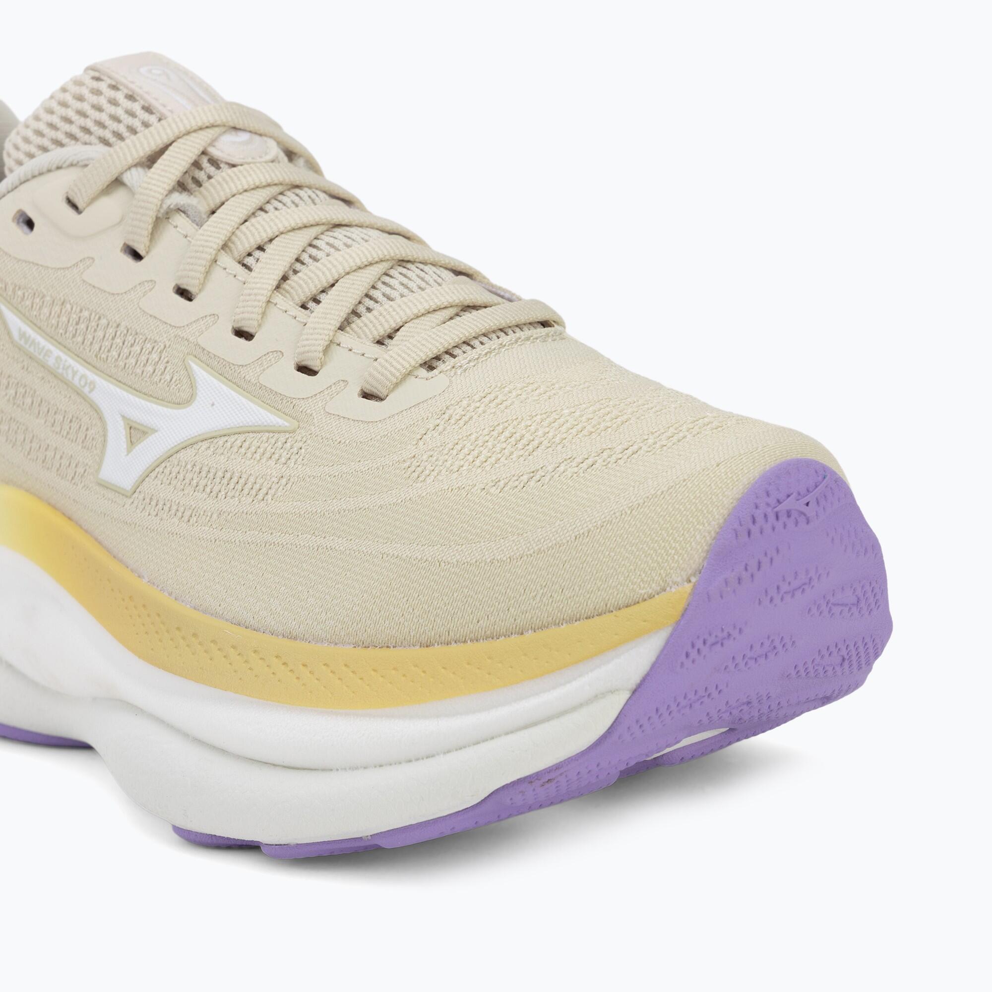 Buty do biegania damskie Mizuno Wave Sky 9 summer sand/white/ curds&whey 7/7