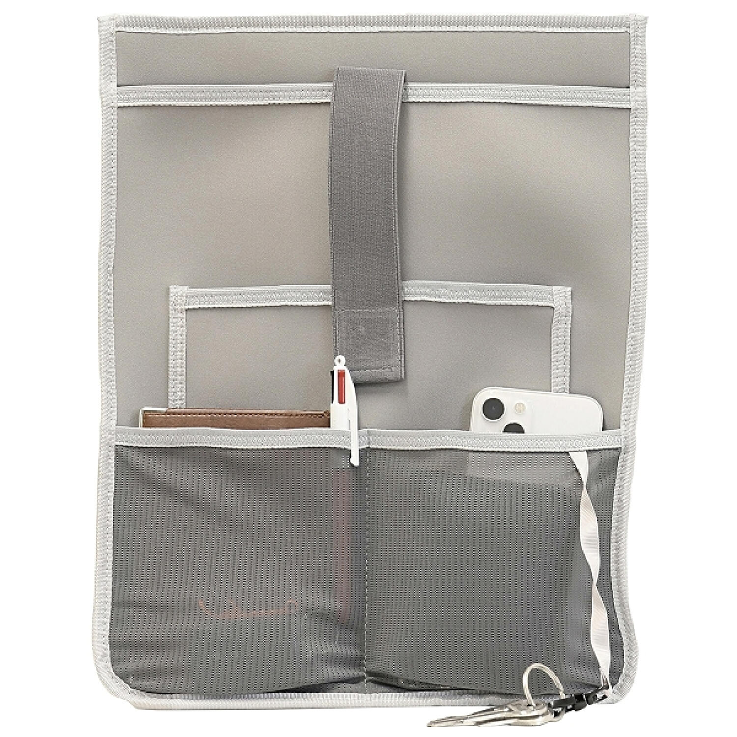 Sac à dos Voyage Citymood Rain Imperméable, extensible Gris 5/6