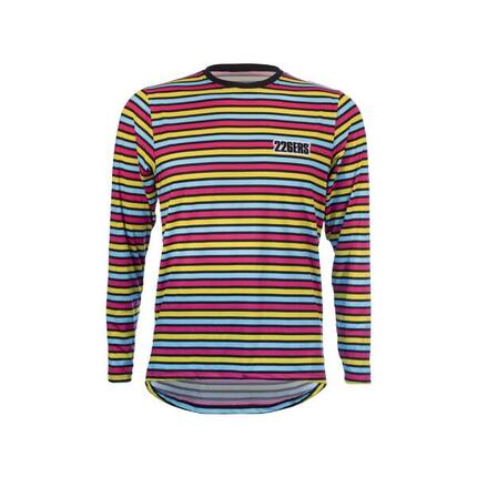 RUNNING JERSEY HYDRAZERO STRIPES BLACK SIZE XXS
