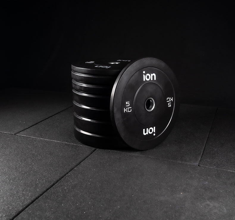 Olympische Bumper Disc Zwart (1 stuk) - 5kg 5/5