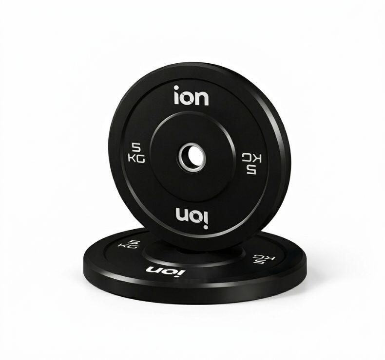 Olympische Bumper Disc Zwart (1 stuk) - 5kg 1/5