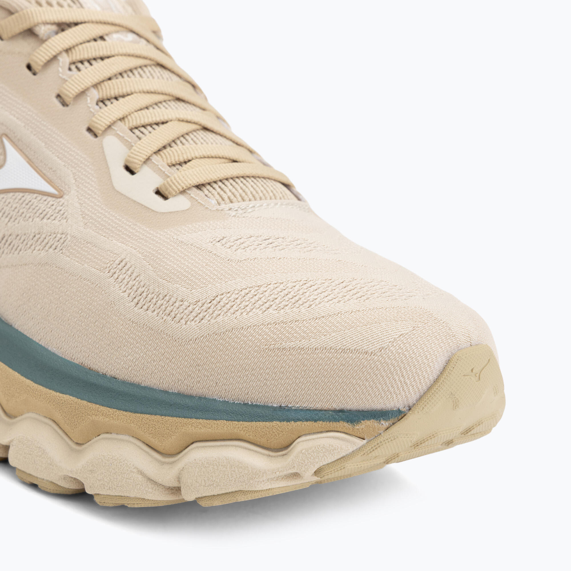 Buty do biegania męskie Mizuno Wave Horizon 9 pale khaki/white/curds&whey 7/7