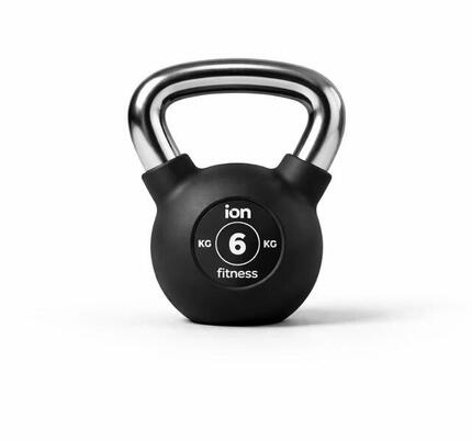 Kettlebell revêtu de caoutchouc - 8kg