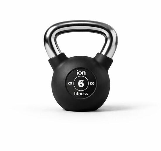 Kettlebell revêtu de caoutchouc - 6kg