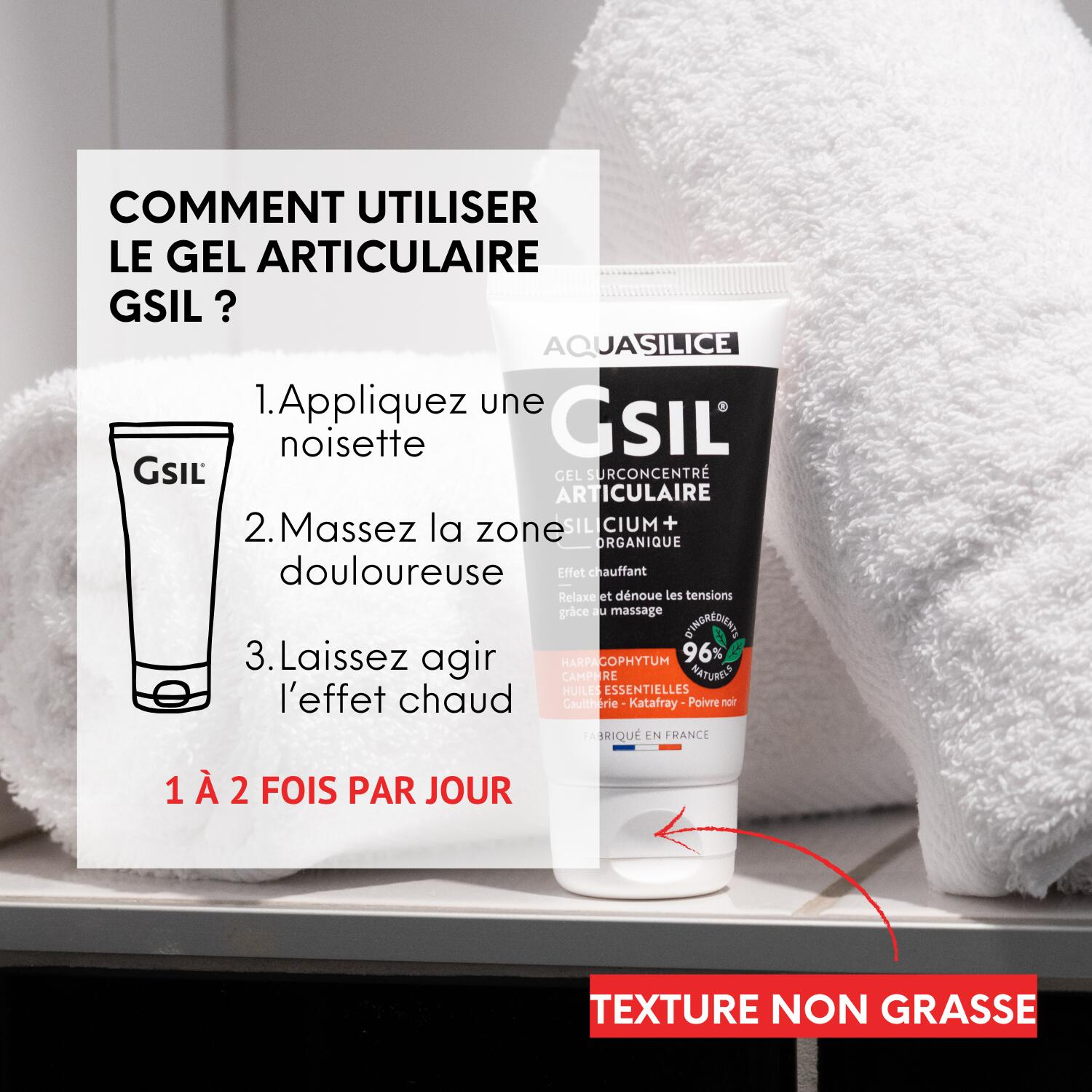 Gel Chauffant - Articulations et Muscles - 50ml Format Voyage 3/6