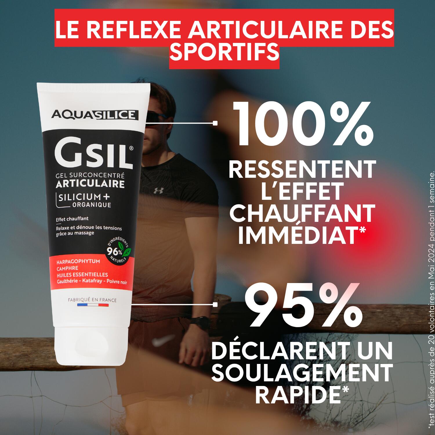 Gel Chauffant - Articulations et Muscles - 50ml Format Voyage 4/6
