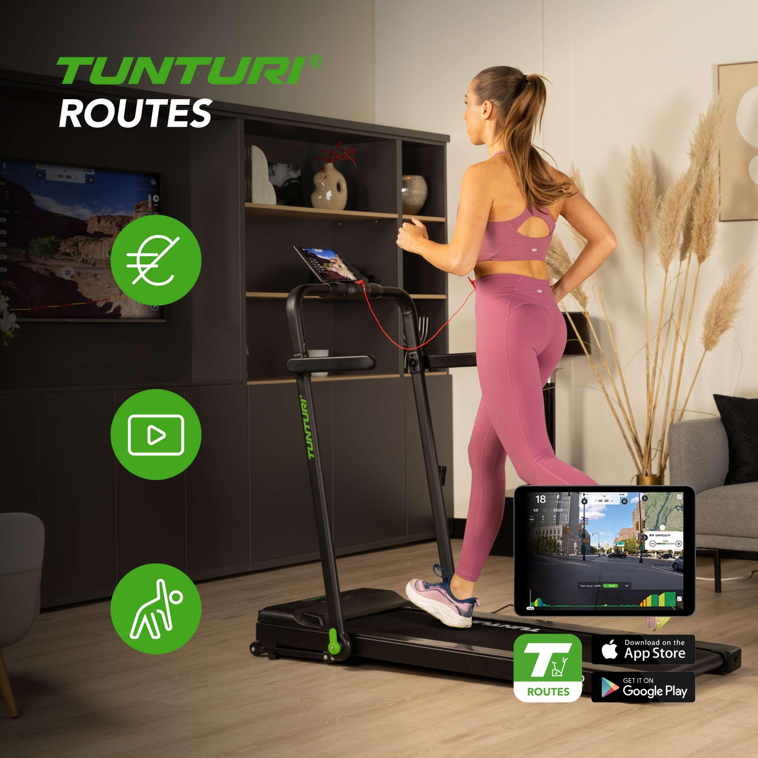 Loopband – Compact, inklapbaar, tot 12 km/u, met afstandsbediening – T10 4/7