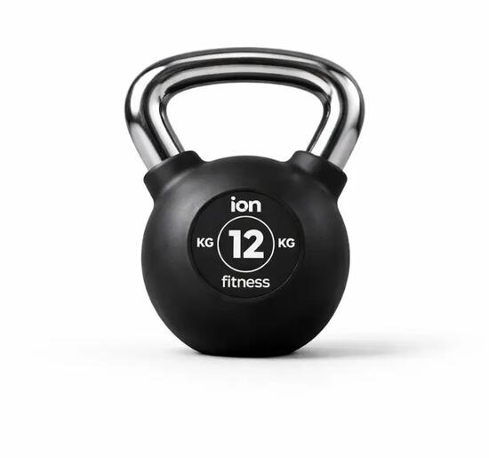 Kettlebell revêtu de caoutchouc - 12kg