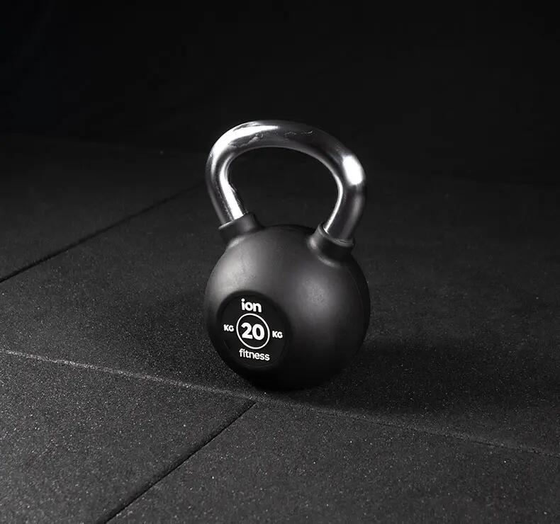 gummierte Kettlebell - 24kg 4/4