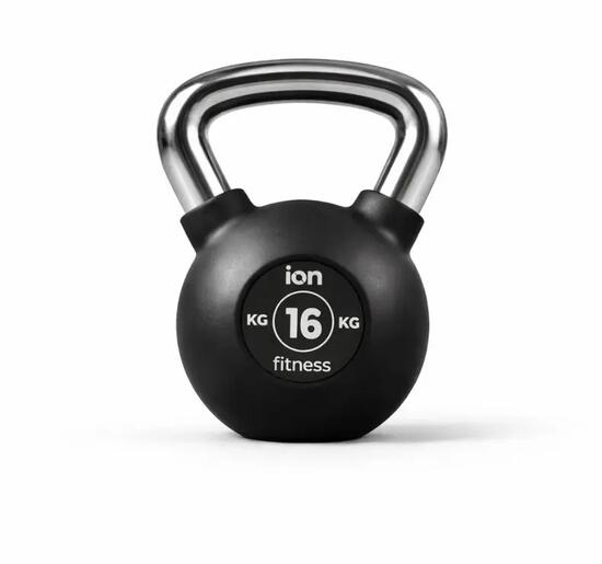Kettlebell revêtu de caoutchouc - 16kg